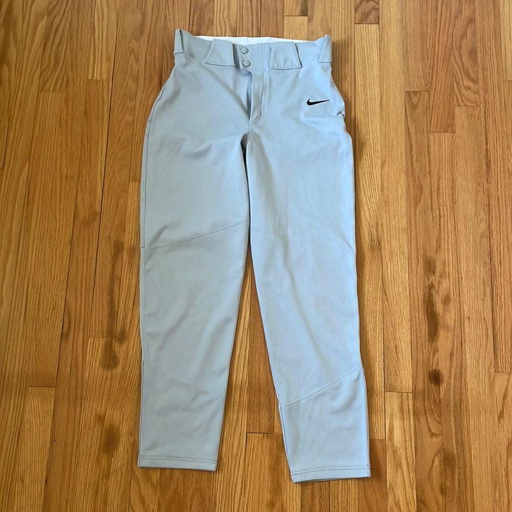 Nike Baseball Pants Small Grey Great Condition Softball
